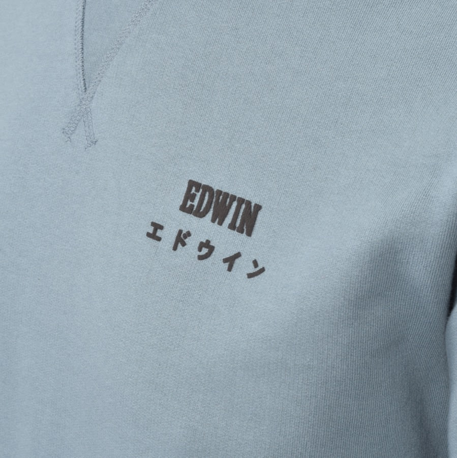 Alternative Image for ProductEdwin Base Crew Sweatshirt Blue3